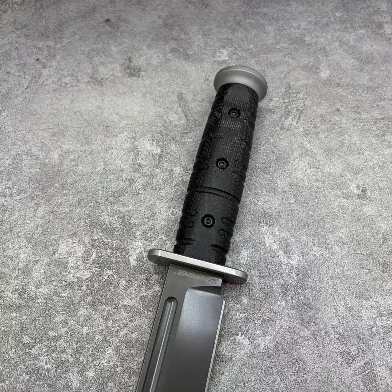Reclusedge LuZhanDui Tactical DC53 Steel Fixed Blade Knife Bowie Knife