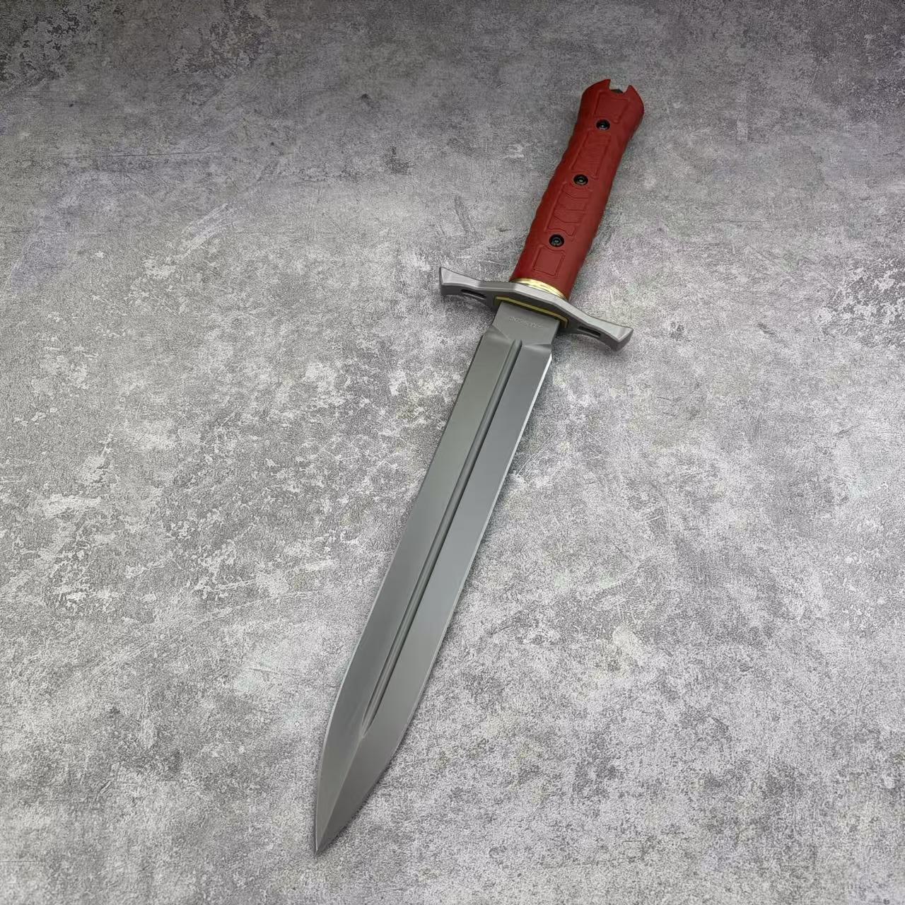 Reclusedge YaDianNa Tactical DC53 Steel Dagger Fixed Blade Knife Bowie Knife Sword
