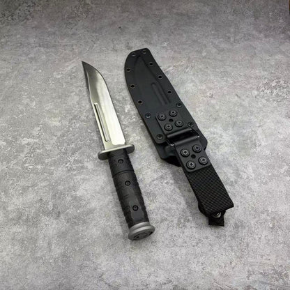 Reclusedge LuZhanDui Tactical DC53 Steel Fixed Blade Knife Bowie Knife