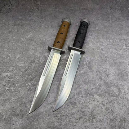 Reclusedge LuZhanDui Tactical DC53 Steel Fixed Blade Knife Bowie Knife