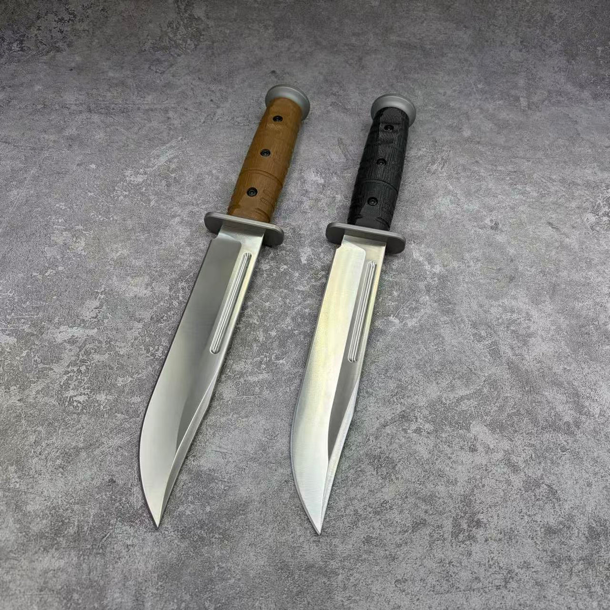 Reclusedge LuZhanDui Tactical DC53 Steel Fixed Blade Knife Bowie Knife