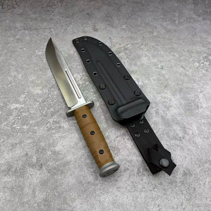 Reclusedge LuZhanDui Tactical DC53 Steel Fixed Blade Knife Bowie Knife