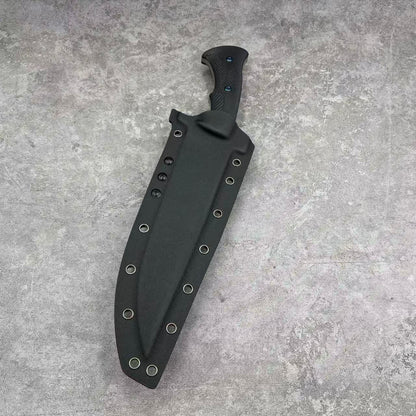 MeiYing FM918 Steel Ceramic Coated and Mirror Finished Fixed Blade Hunting Knife