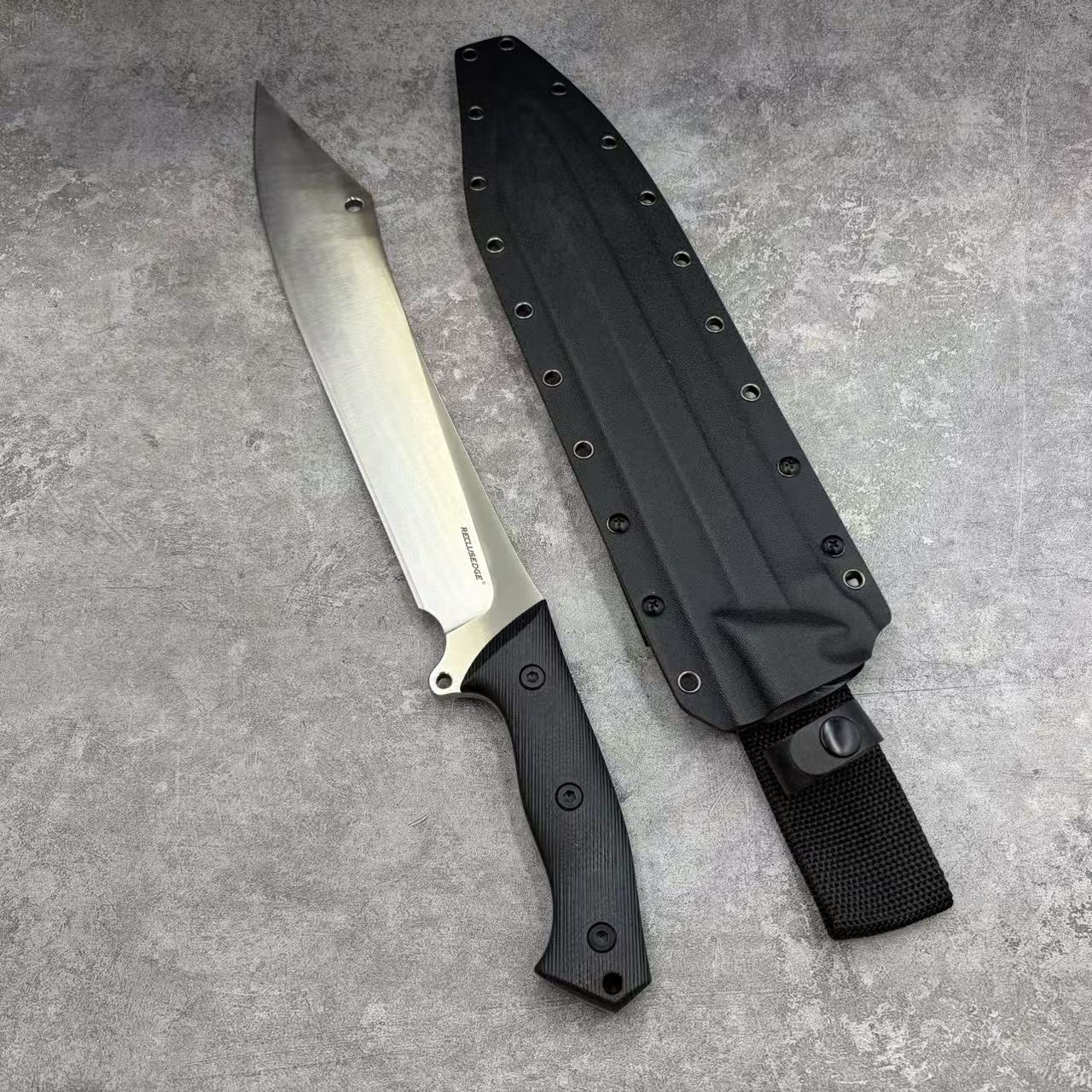Reclusedge Battle Falcon DC53 Steel Kukri Outdoor Fixed Blade Knife