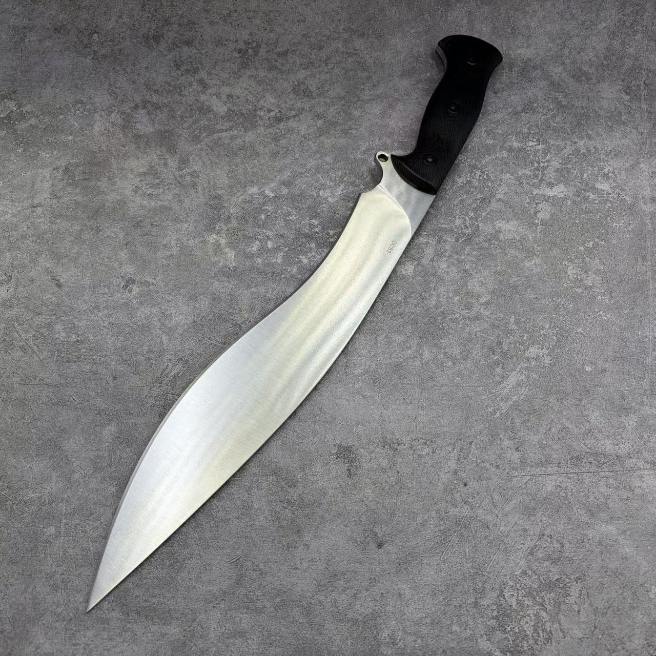 Reclusedge Jungle Crazy 4 DC53 Steel Kukri Outdoor Fixed Blade Knife