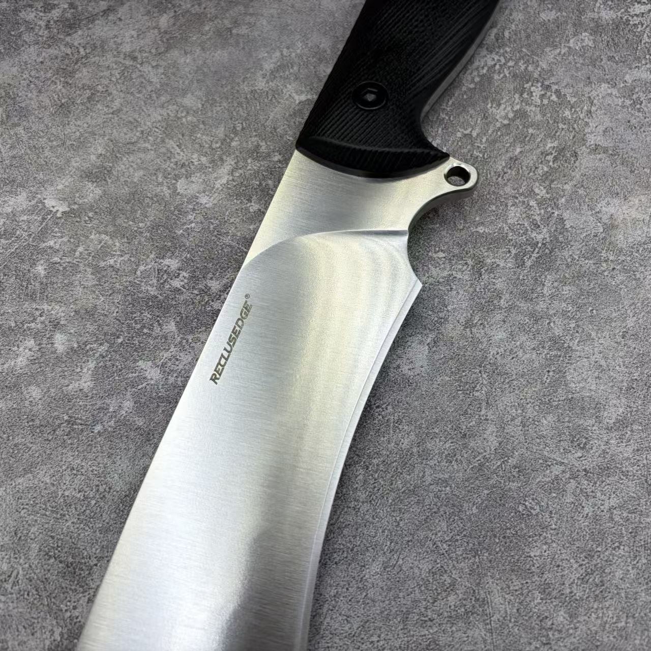 Reclusedge Jungle Crazy 4 DC53 Steel Kukri Outdoor Fixed Blade Knife