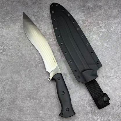 Reclusedge Jungle Crazy 4 DC53 Steel Kukri Outdoor Fixed Blade Knife