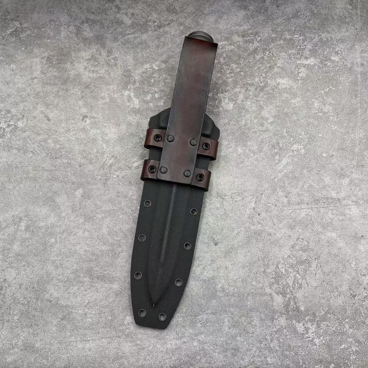 Reclusedge PJia Tactical DC53 Steel Dagger Fixed Blade Knife Bowie Knife