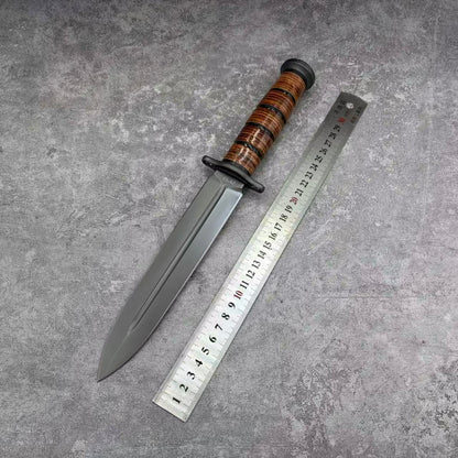 Reclusedge PJia Tactical DC53 Steel Dagger Fixed Blade Knife Bowie Knife