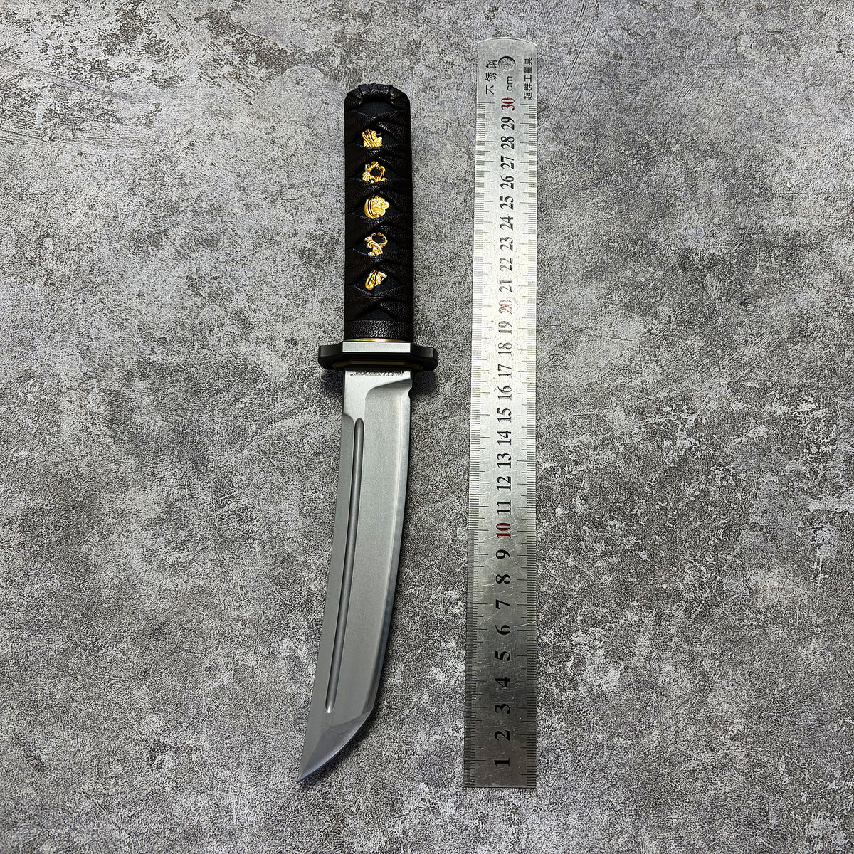Reclusedge SLD Steel Outdoor Small Samurai Fixed Blade Knife Buy it on Amazon