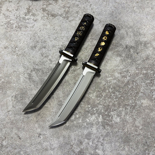 Reclusedge SLD Steel Outdoor Small Samurai Fixed Blade Knife Buy it on Amazon