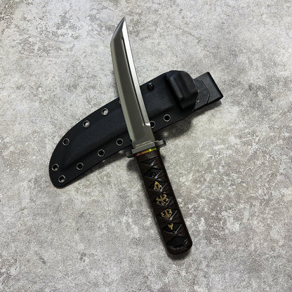 Reclusedge SLD Steel Outdoor Small Samurai Fixed Blade Knife Buy it on Amazon