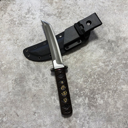 Reclusedge SLD Steel Outdoor Small Samurai Fixed Blade Knife Buy it on Amazon