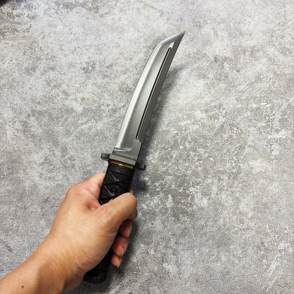Reclusedge SLD Steel Outdoor Small Samurai Fixed Blade Knife Buy it on Amazon