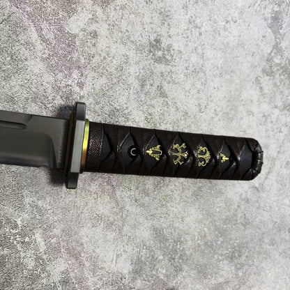 Reclusedge SLD Steel Outdoor Small Samurai Fixed Blade Knife Buy it on Amazon