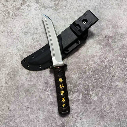 Reclusedge SLD Steel Outdoor Small Samurai Fixed Blade Knife Buy it on Amazon