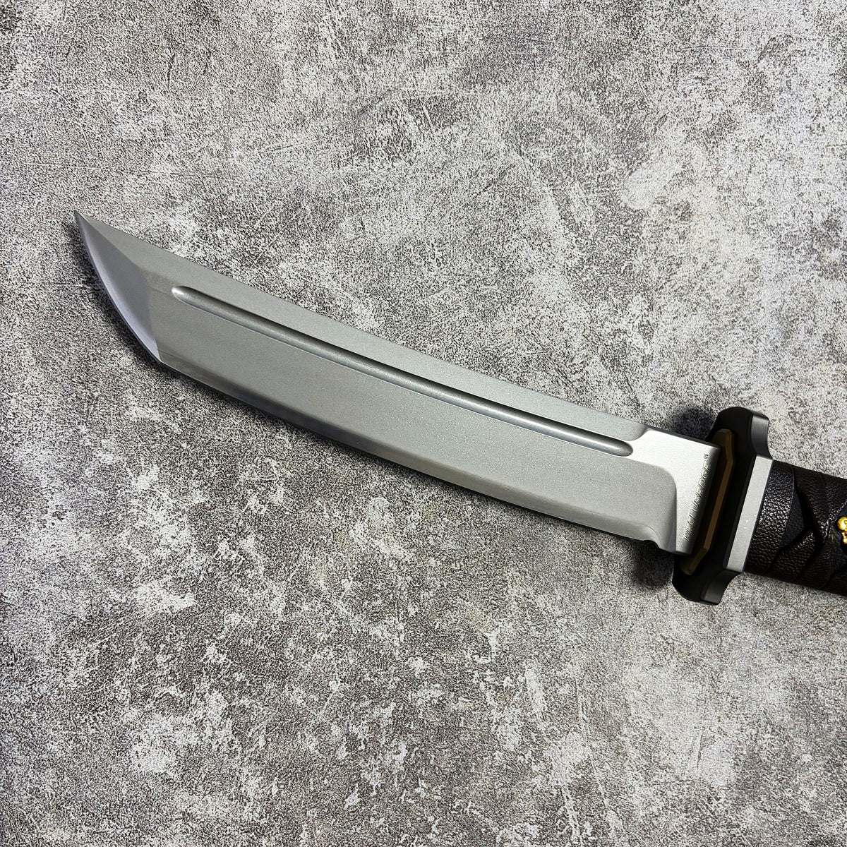 Reclusedge SLD Steel Outdoor Small Samurai Fixed Blade Knife Buy it on Amazon