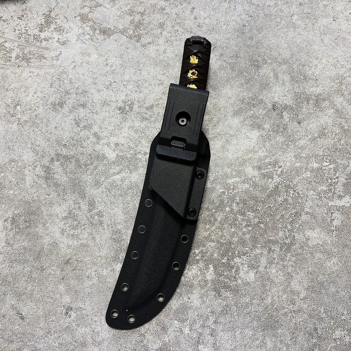 Reclusedge SLD Steel Outdoor Small Samurai Fixed Blade Knife Buy it on Amazon