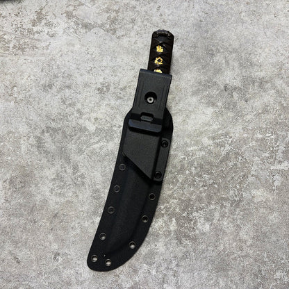 Reclusedge SLD Steel Outdoor Small Samurai Fixed Blade Knife Buy it on Amazon