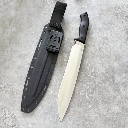 Reclusedge A8 Steel Outdoor Fixed Blade Knife (Contact us to buy Reclusedge@outlook.com)