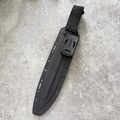 Reclusedge A8 Steel Outdoor Fixed Blade Knife (Contact us to buy Reclusedge@outlook.com)