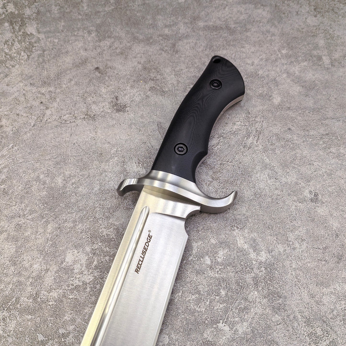 Reclusedge Black Bear IV A8 Steel G10 Handle Fixe Blade Bowie Knife