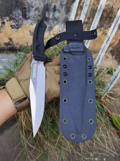 HJF A8 Steel G10 Handle Fixed Blade Bowie Knife