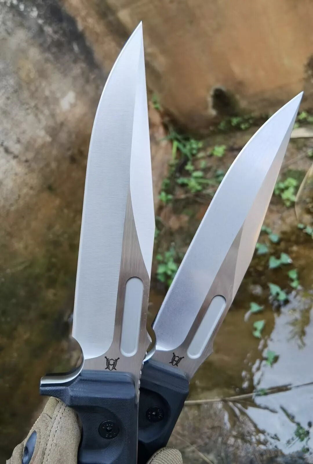 HJF A8 Steel G10 Handle Fixed Blade Bowie Knife