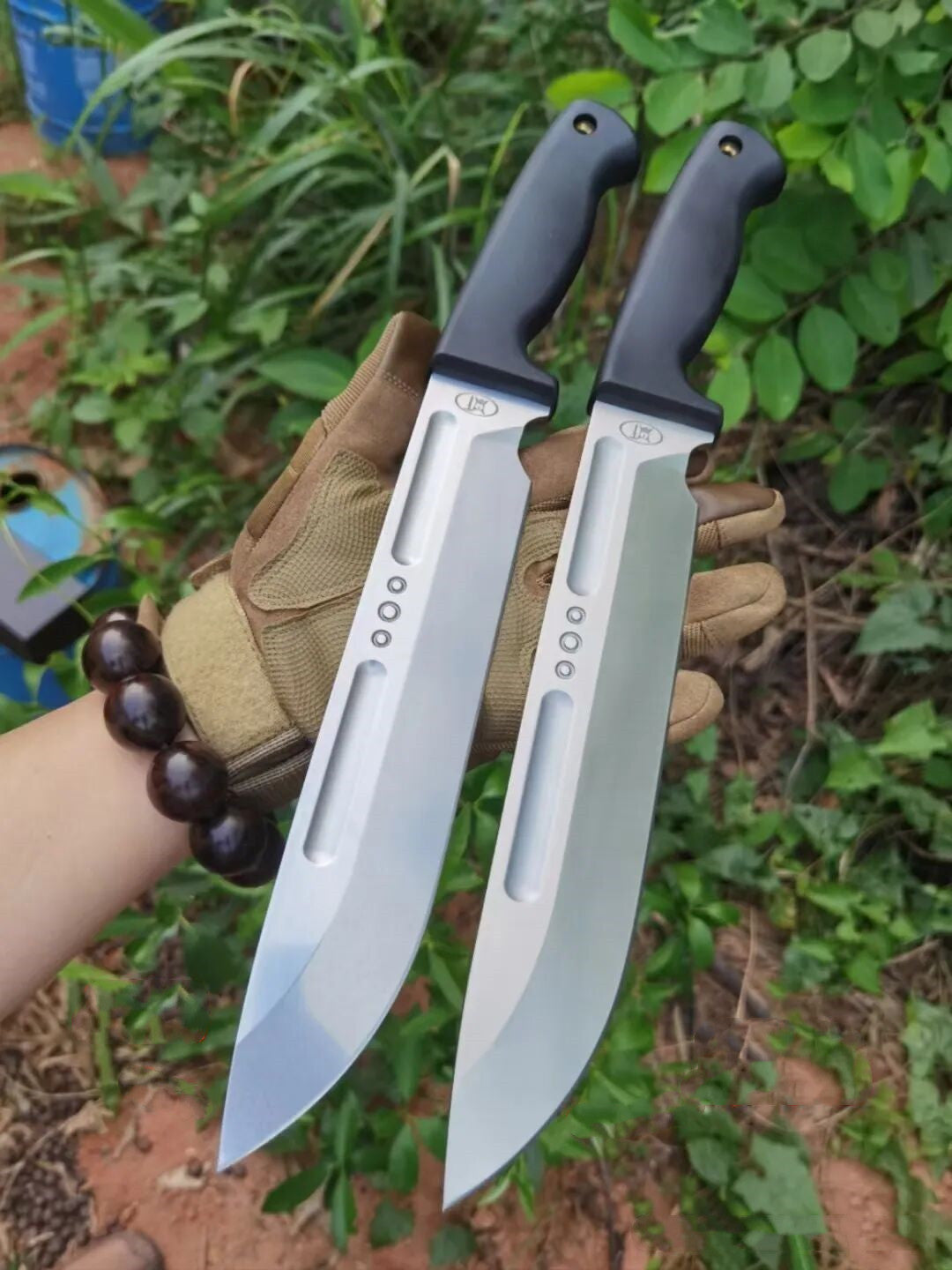 HJF DS A8 Steel G10 Handle Fixe Blade Bushcraft Knife