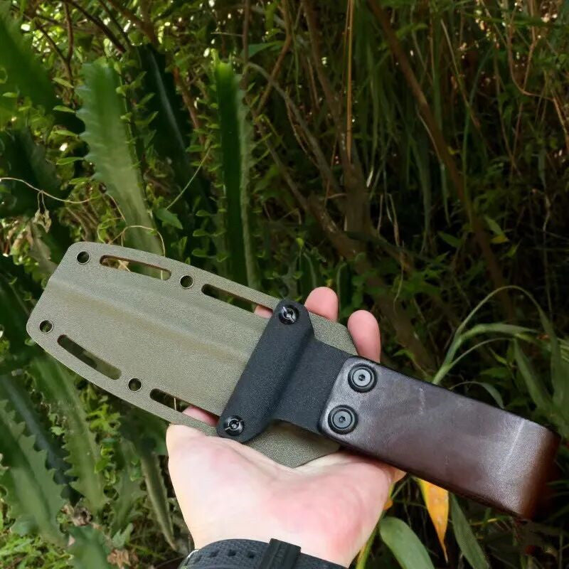 HJF A8 Steel Micarta Handle Fixed Blade Knife