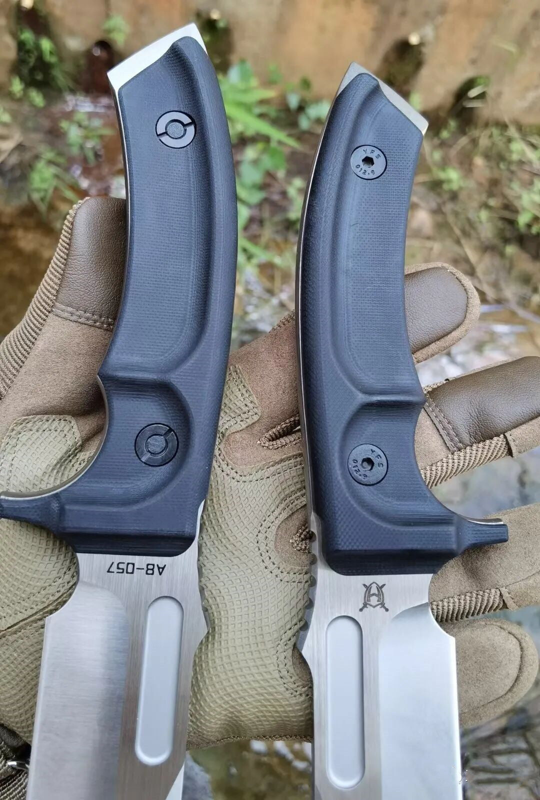 HJF A8 Steel G10 Handle Fixed Blade Bowie Knife