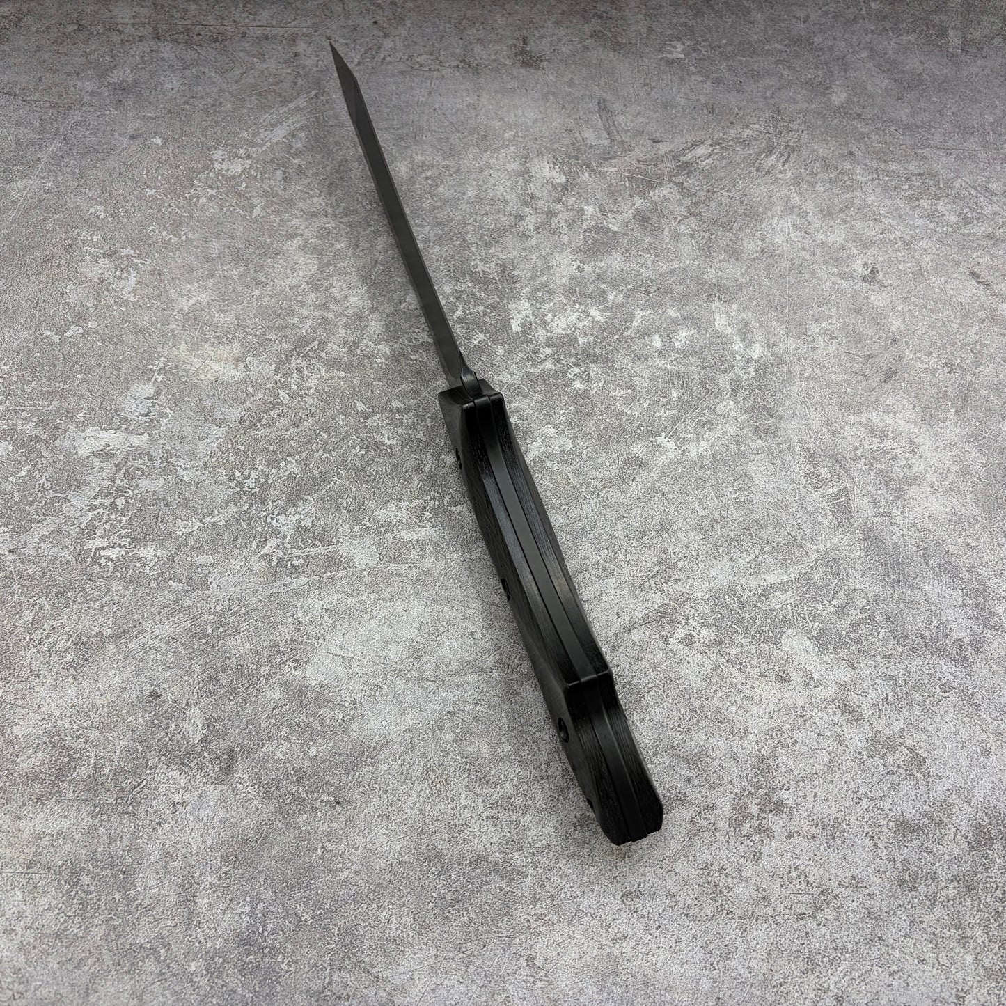 HuLi CPM-3V Steel DLC Coated Fixed Blade Hunting Knife
