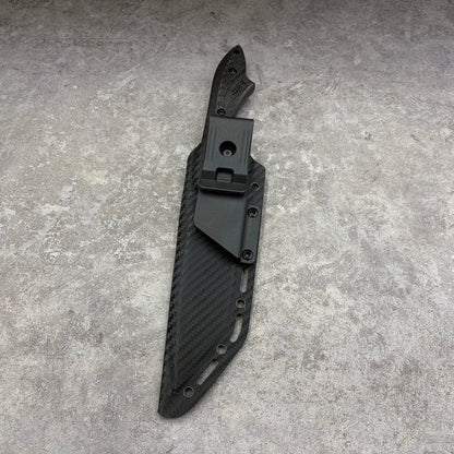 HuLi CPM-3V Steel DLC Coated Fixed Blade Hunting Knife