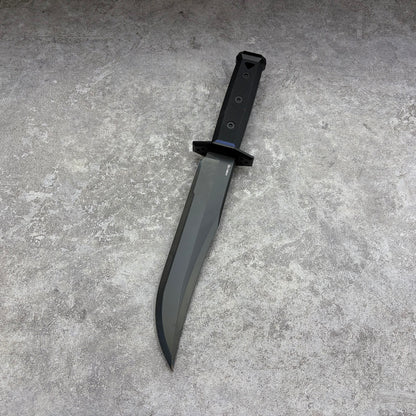 HaiZhua Unimax Steel DLC Coated Black Mirror Finished Fixed Blade Hunting Knife