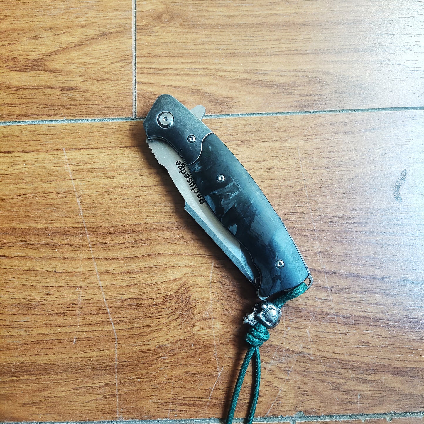 Reclusedge SKD-11 Steel Blade Carbon Fiber Handle Folding Knife