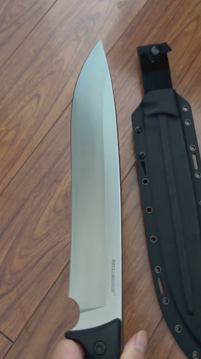 Reclusedge A8 Steel Outdoor Fixed Blade Knife (Contact us to buy Reclusedge@outlook.com)
