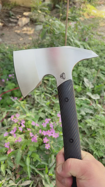 Bison Full Tang DC53 Steel Tactical Axe