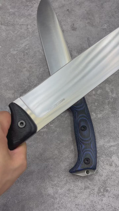 Reclusedge Tactical A8 Steel Fixed Blade Knife Bushcraft Knife